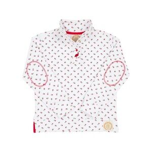 NWT. The Beaufort Bonnet Company White and Red Jacket.